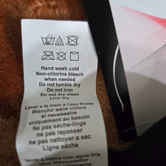 Black Ruched One-Piece Swimsuit Size 16W NWT - Picture 10 of 10